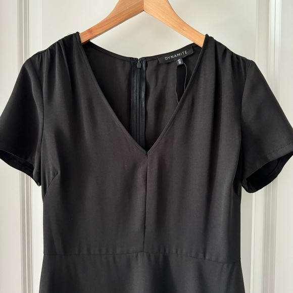 Dynamite T-shirt Flare Dress - Picture 3 of 4